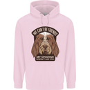 My Spinone Doesnt Like You Funny Dog Mens 80% Cotton Hoodie Light Pink