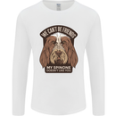 My Spinone Doesnt Like You Funny Dog Mens Long Sleeve T-Shirt White
