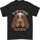 My Spinone Doesnt Like You Funny Dog Mens T-Shirt 100% Cotton Black