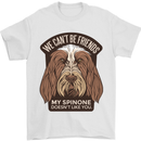 My Spinone Doesnt Like You Funny Dog Mens T-Shirt 100% Cotton White
