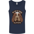 My Spinone Doesnt Like You Funny Dog Mens Vest Tank Top Navy Blue