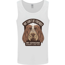 My Spinone Doesnt Like You Funny Dog Mens Vest Tank Top White