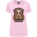 My Spinone Doesnt Like You Funny Dog Womens Wider Cut T-Shirt Light Pink
