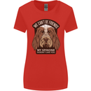My Spinone Doesnt Like You Funny Dog Womens Wider Cut T-Shirt Red