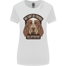 My Spinone Doesnt Like You Funny Dog Womens Wider Cut T-Shirt White