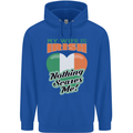 My Wife is Irish Nothing Scares Me Ireland Mens 80% Cotton Hoodie Royal Blue