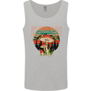 Mysterious Beauty Magic Mushroom LSD Mens Vest Tank Top Sports Grey