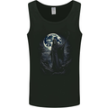 Mystical Grim Reaper Skull Mens Vest Tank Top Black