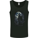 Mystical Grim Reaper Skull Mens Vest Tank Top Black