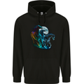 Mystical Horses Equestrian Childrens Kids Hoodie Black