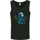 Mystical Horses Equestrian Mens Vest Tank Top Black