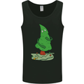 Naked Christmas Tree Funny Rude Xmas Naturist Mens Vest Tank Top Black