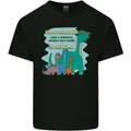 Nanny-saurus Funny Dinosaur Grandkids Kids T-Shirt Childrens Black