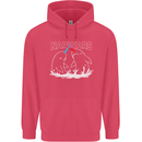 Narwars Narwhal Parody Whale Childrens Kids Hoodie Heliconia