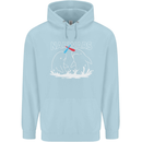 Narwars Narwhal Parody Whale Childrens Kids Hoodie Light Blue
