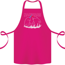 Narwars Narwhal Parody Whale Cotton Apron 100% Organic Pink
