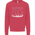 Narwars Narwhal Parody Whale Kids Sweatshirt Jumper Heliconia