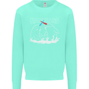 Narwars Narwhal Parody Whale Kids Sweatshirt Jumper Peppermint
