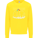 Narwars Narwhal Parody Whale Kids Sweatshirt Jumper Yellow
