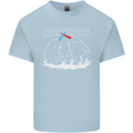 Narwars Narwhal Parody Whale Kids T-Shirt Childrens Light Blue
