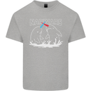 Narwars Narwhal Parody Whale Mens Cotton T-Shirt Tee Top Sports Grey