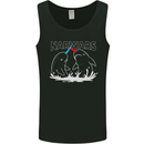 Narwars Narwhal Parody Whale Mens Vest Tank Top Black