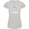Narwars Narwhal Parody Whale Womens Petite Cut T-Shirt Sports Grey