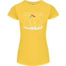 Narwars Narwhal Parody Whale Womens Petite Cut T-Shirt Yellow
