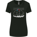 Narwars Narwhal Parody Whale Womens Wider Cut T-Shirt Black