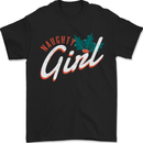 Naughty Girl Funny Christmas Xmas Mens T-Shirt 100% Cotton Black