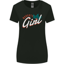 Naughty Girl Funny Christmas Xmas Womens Wider Cut T-Shirt Black