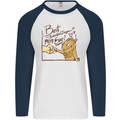 Best Bearded Dragon Mom Ever Mens L/S Baseball T-Shirt White/Navy Blue