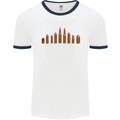 Bullets Hunting Army Military Sniper Soldier Para Mens Ringer T-Shirt White/Navy Blue