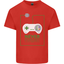 Never Forget Retro Games Console Gamer Gaming Mens Cotton T-Shirt Tee Top Red