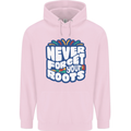 Never Forget Your Roots Africa Juneteenth Childrens Kids Hoodie Light Pink