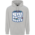 Never Forget Your Roots Africa Juneteenth Childrens Kids Hoodie Sports Grey