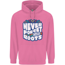 Never Forget Your Roots Africa Juneteenth Mens 80% Cotton Hoodie Azelea