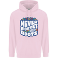 Never Forget Your Roots African Black Lives Matter Childrens Kids Hoodie Light Pink
