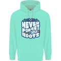 Never Forget Your Roots African Black Lives Matter Childrens Kids Hoodie Peppermint