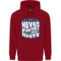 Never Forget Your Roots African Black Lives Matter Childrens Kids Hoodie Red