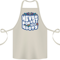 Never Forget Your Roots African Black Lives Matter Cotton Apron 100% Organic Natural