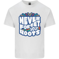 Never Forget Your Roots African Black Lives Matter Kids T-Shirt Childrens White