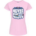 Never Forget Your Roots African Black Lives Matter Womens Petite Cut T-Shirt Light Pink