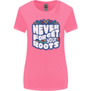 Never Forget Your Roots African Black Lives Matter Womens Wider Cut T-Shirt Azalea