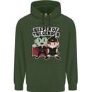 New Baby Gender Witch or Vampire Pregnancy Childrens Kids Hoodie Forest Green