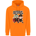 New Baby Gender Witch or Vampire Pregnancy Childrens Kids Hoodie Orange