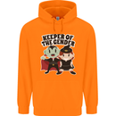 New Baby Gender Witch or Vampire Pregnancy Childrens Kids Hoodie Orange