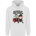 New Baby Gender Witch or Vampire Pregnancy Childrens Kids Hoodie White
