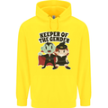 New Baby Gender Witch or Vampire Pregnancy Childrens Kids Hoodie Yellow