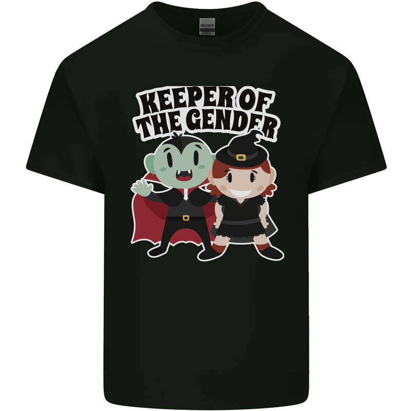 New Baby Gender Witch or Vampire Pregnancy Kids T-Shirt Childrens Black